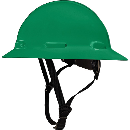 Casque de s&eacute;curit&eacute; &agrave; bordure compl&egrave;te LIDGUARD avec mentonni&egrave;re, R&eacute;pond aux normes CSA type 2, Suspension Rochet, Ventil&eacute; Groupe Belzile Dickner