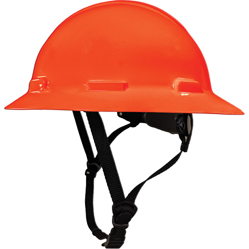 Casque de s&eacute;curit&eacute; &agrave; bordure compl&egrave;te LIDGUARD avec mentonni&egrave;re, R&eacute;pond aux normes CSA type 2, Suspension Rochet, Ventil&eacute; Groupe Belzile Dickner