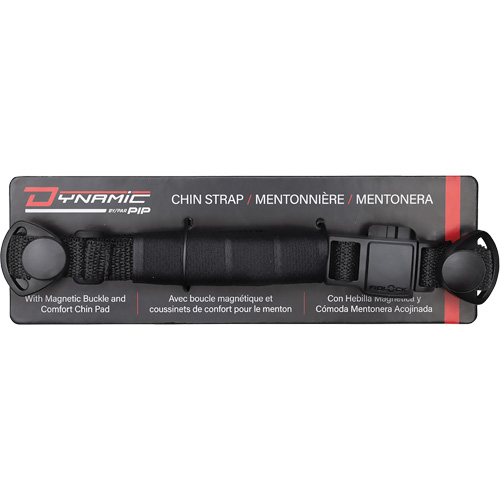 Dyna-Clic 4-Point Chin Strap with Magnetic Clip and Chin Pad Groupe Belzile Dickner