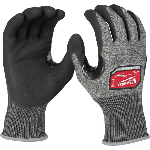 High-Dexterity Cut-Resistant Gloves, Size 2X-Large, 18 Gauge, Nitrile Coated, Polyethylene Shell, ANSI/ISEA 105 Level 4/EN 388 Level D Groupe Belzile Dickner