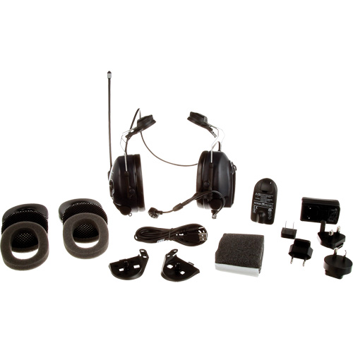 Casque d'&eacute;coute Peltor WS LiteCom Plus, Style Fixation pour casque Groupe Belzile Dickner