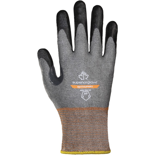 Gants ultra-minces Dexterity Pro S21TXUFNRT, Taille 5, Calibre 21, Rev&ecirc;tement Mousse de nitrile, Enveloppe en Nylon/TenActiv, ASTM ANSI niveau A9 Groupe Belzile Dickner