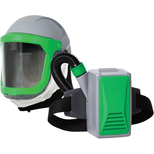 Syst&egrave;me de protection respiratoire &agrave; &eacute;puration dair motoris&eacute;e (PAPR) Z-Link de RPB Safety, Respirateur &agrave; masque, Pile Lithium-ion Groupe Belzile Dickner