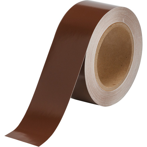 Pipe Marker Tape, 90', Brown Groupe Belzile Dickner