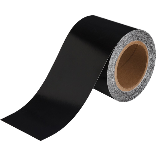 Pipe Marker Tape, 90', Black Groupe Belzile Dickner