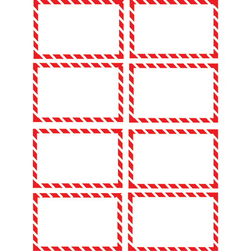 &eacute;tiquettes SIMDUT 100/bte, Vinyle, Feuille, 2-3/4" lo x 4-1/4" la Groupe Belzile Dickner