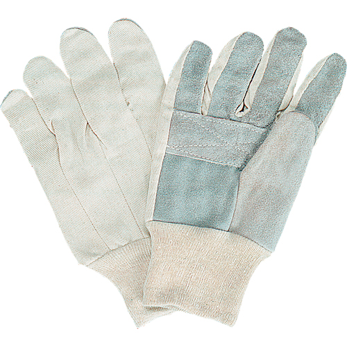 Standard-Duty Work Gloves, Large, Split Cowhide Palm Groupe Belzile Dickner