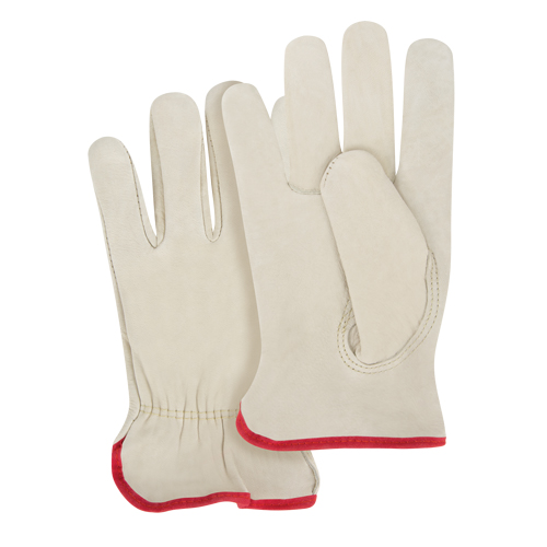 Close-Fit Driver's Gloves, 2X-Large, Grain Cowhide Palm Groupe Belzile Dickner
