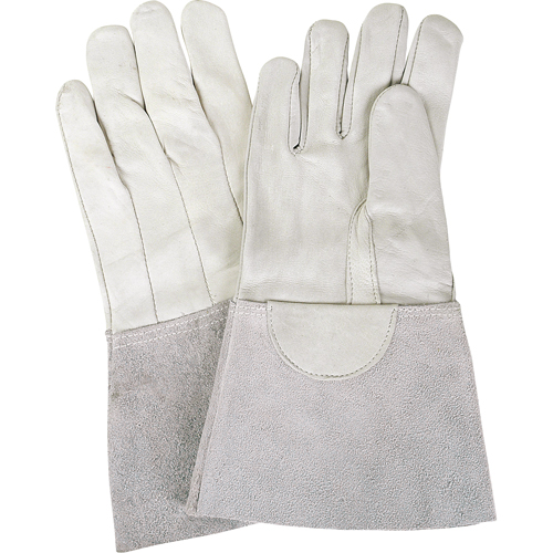 TIG Welding Gloves, Grain Sheepskin, Size Medium Groupe Belzile Dickner