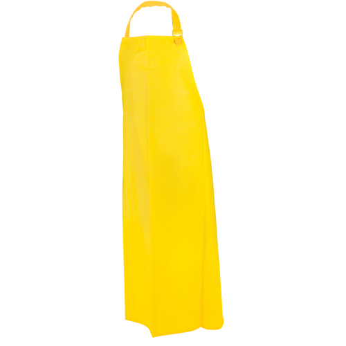 PVC Apron, PVC, Yellow, 35" W x 45" L Groupe Belzile Dickner