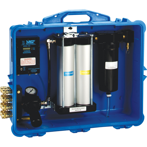 Portable Compressed Air Filter and Regulator Panels, 100 CFM Capacity Groupe Belzile Dickner