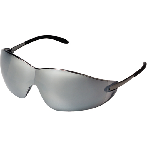Lunettes de s&eacute;curit&eacute; Blackjack, Lentille Argent/Miroir, Anti-&eacute;gratignures, ANSI Z87+/R&eacute;pond ou surpasse la norme CSA Z94.3 Groupe Belzile Dickner