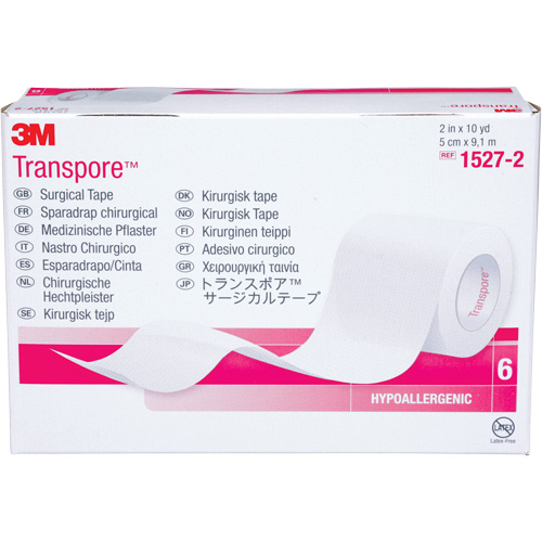 Ruban chirurgical Transpore, Classe 1, 30' lo x 2" la Groupe Belzile Dickner