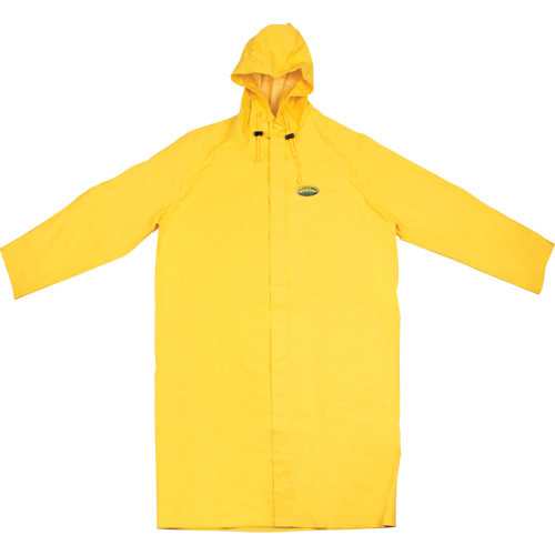 Hurricane Flame Retardant/Oil Resistant Rain Suit - 48" Coat, 3X-Large, Yellow Groupe Belzile Dickner