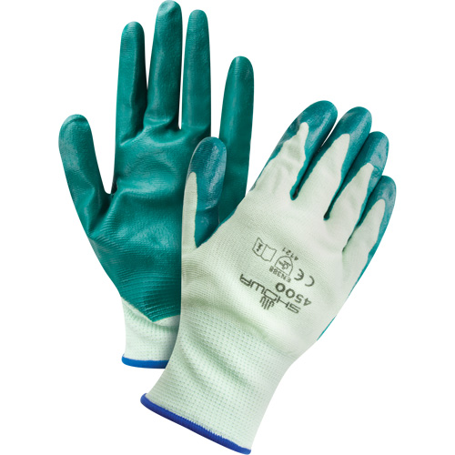 Nitri-Flex Lite&reg; Gloves, 9/Large, Nitrile Coating, 13 Gauge, Nylon Shell Groupe Belzile Dickner
