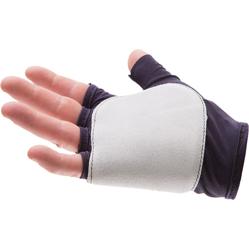 Palm/Side Fingerless Protection Gloves - Right, X-Small, Suede Palm, Slip-On Cuff Groupe Belzile Dickner