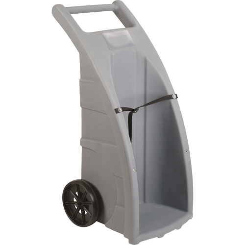 Chariot pour bouteilles, Roues Caoutchouc, Base de 23" la x 24" lo, 500 lb Groupe Belzile Dickner