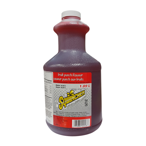 Sqwincher&reg; Rehydration Drink, Concentrate, Fruit Punch Groupe Belzile Dickner
