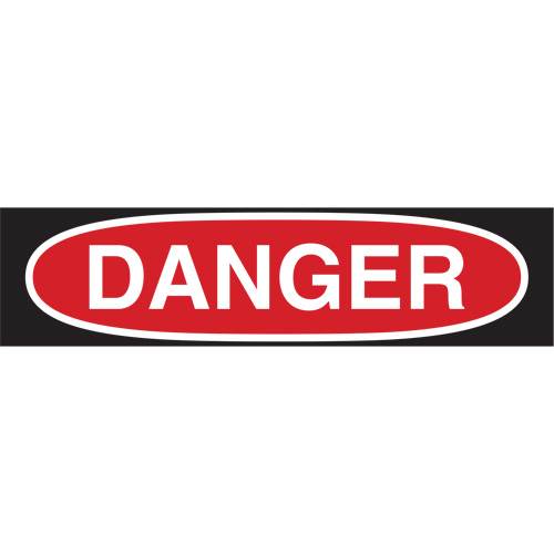 Enseigne Danger, 10" x 14", Polystyr&egrave;ne, Bilingue Groupe Belzile Dickner
