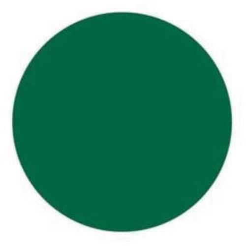 Round Write-On Labels, Circle, 1.5" L x 1.5" W, Green Groupe Belzile Dickner