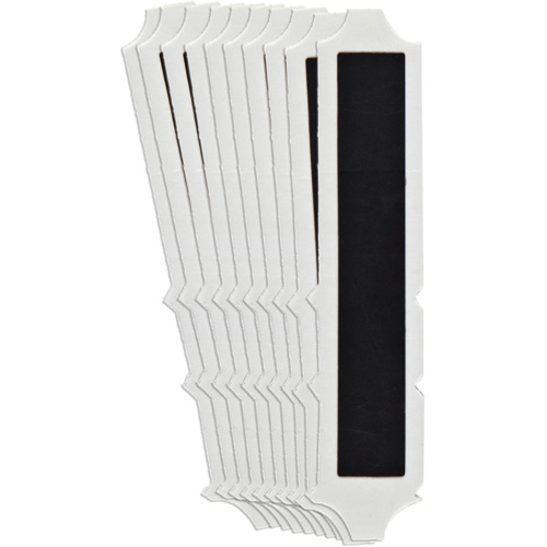 &eacute;tiquettes de lettres et chiffres gothiques individuels Quick-Align, I, 4" h, Noir Groupe Belzile Dickner