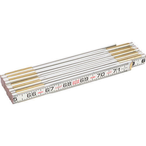 R&egrave;gle plate Red End, 6' lo, Bois Groupe Belzile Dickner