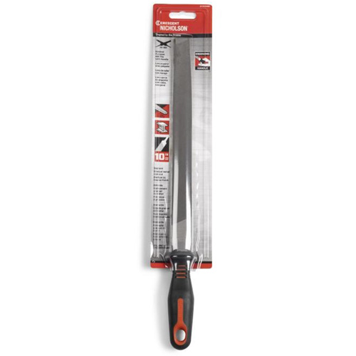 Single Cut Mill File, Flat, 10", Bastard Groupe Belzile Dickner