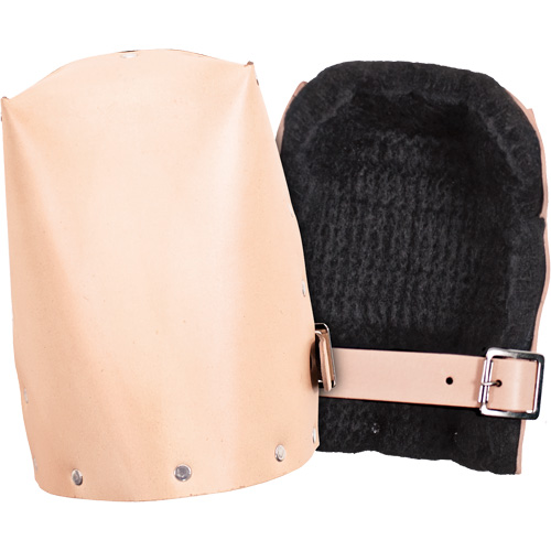 Heavy-Duty Knee Pad, Buckle Style, Leather Caps, Foam Pads Groupe Belzile Dickner
