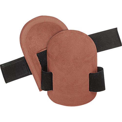 Molded Knee Pad, Hook and Loop Style, Rubber Caps, Rubber Pads Groupe Belzile Dickner