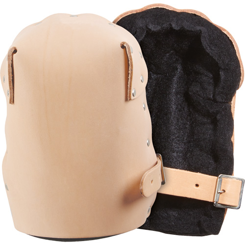 Heavy-Duty Knee Pad, Buckle Style, Leather Caps, Foam Pads Groupe Belzile Dickner