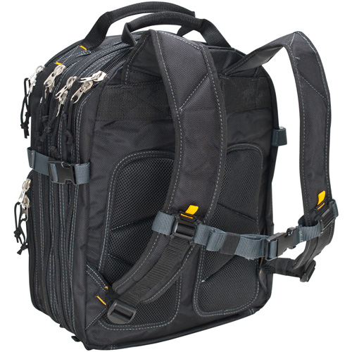 75-Pocket Tool Backpacks, 13" L x 17-1/2" W, Black, Nylon Groupe Belzile Dickner