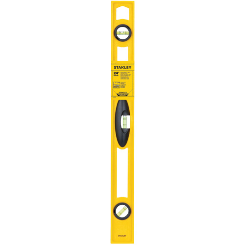 High-Impact ABS Level, I-Beam, 2' L, Plastic, 3, Non-Magnetic Groupe Belzile Dickner