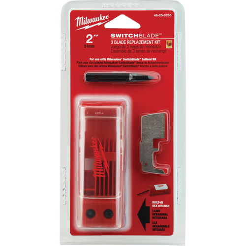 Switchblade Self-Feed Bits - Replacement Blades Groupe Belzile Dickner