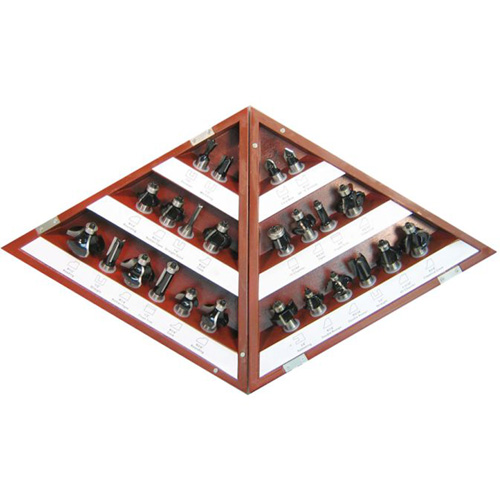 Jeux de fraises &agrave; d&eacute;foncer au carbure &agrave; 3 cannelures Groupe Belzile Dickner