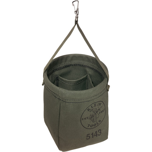Sac &agrave; fond conique, 8" h, Toile, Gris Groupe Belzile Dickner