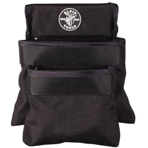 PowerLine Series 2-Pocket Utility Pouch, 1000 Denier Cordura&reg;, Black Groupe Belzile Dickner