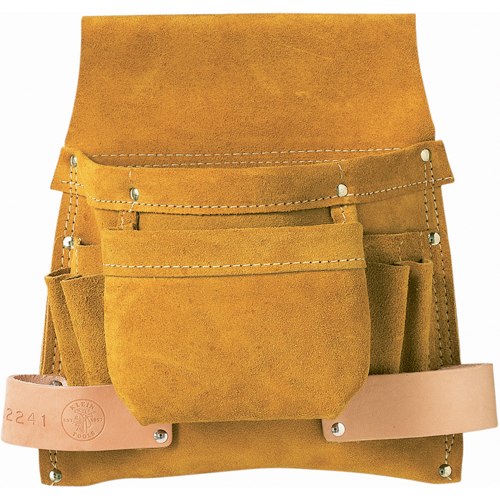 Porte-outils, Porte-clous & vis, Cuir, 6 Poches Groupe Belzile Dickner