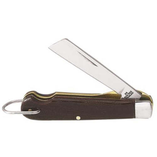 Couteau de poche avec lame &agrave; chantourner, 2-1/4" lame, lame en Acier inoxydable, poign&eacute;e en Plastique Groupe Belzile Dickner