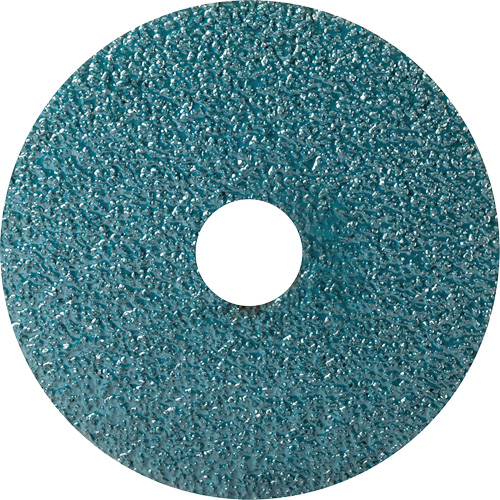 Blue Line Aggressive Grinding Fibre Disc, Zirconium, 80, 5" Dia x 7/8" Arbor Groupe Belzile Dickner