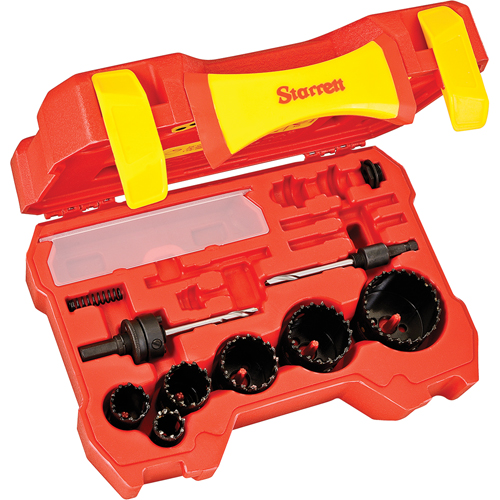 Trousses de scies cloches pour &eacute;lectricien, 10 morcea Groupe Belzile Dickner