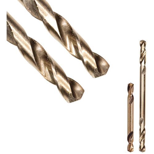 SST+ Double-Ended Stub Drill Bit, #51, High Speed Steel, 25/64" Flute, 135° Point Groupe Belzile Dickner