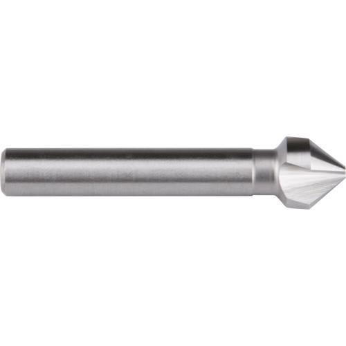 Straight Shank Countersink, 8.3 mm, High Speed Steel, 82° Angle, 3 Flutes Groupe Belzile Dickner