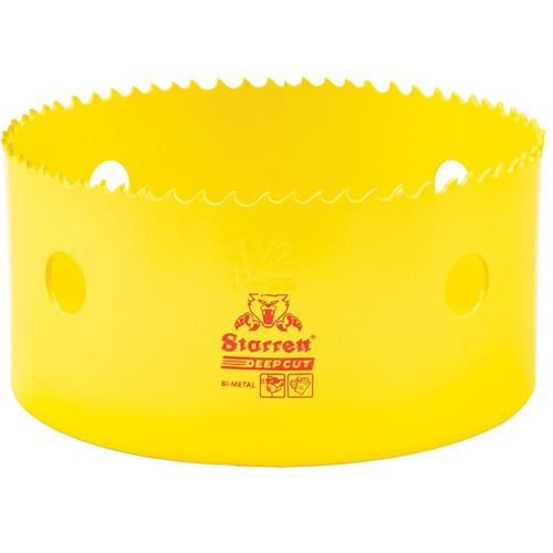 Scie &agrave; cloche bim&eacute;tal 4-1/2", 4-1/2", Profondeur de la coupe 2", Bim&eacute;tal Groupe Belzile Dickner