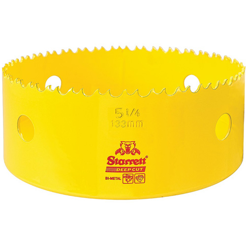 Scie &agrave; cloche bim&eacute;tal 5-1/4", 5-1/4", Profondeur de la coupe 2", Bim&eacute;tal Groupe Belzile Dickner
