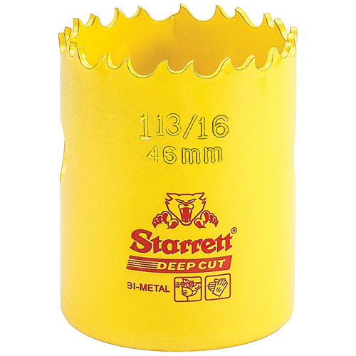 Scie &agrave; cloche bim&eacute;tal 1-13/1, 1-13/16", Profondeur de la coupe 2", Bim&eacute;tal Groupe Belzile Dickner