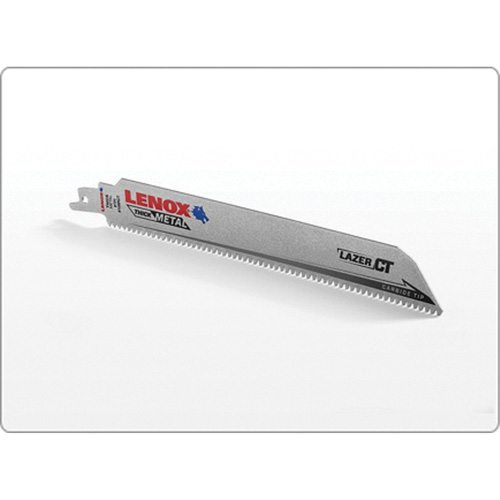 Lazer CT Reciprocating Saw Blade, Carbide, 8 TPI, 9" L x 1" W Groupe Belzile Dickner