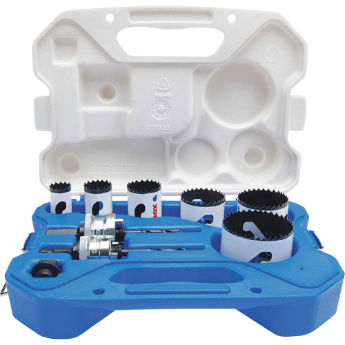 Electrician's Speed Slot&reg; Hole Saw Kit, 9 Pieces Groupe Belzile Dickner