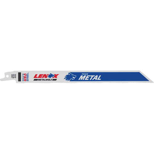 Lames de scie alternative pour le m&eacute;tal, Bim&eacute;tal, 14 Dents par pouce, 9" lo x 3/4" la Groupe Belzile Dickner