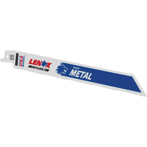Lames de scie alternative pour le m&eacute;tal, Bim&eacute;tal, 14 Dents par pouce, 9" lo x 3/4" la Groupe Belzile Dickner
