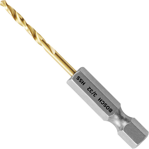Impact Tough Drill Bit, High Speed Steel, 3/4" Flute, 118° Point Groupe Belzile Dickner